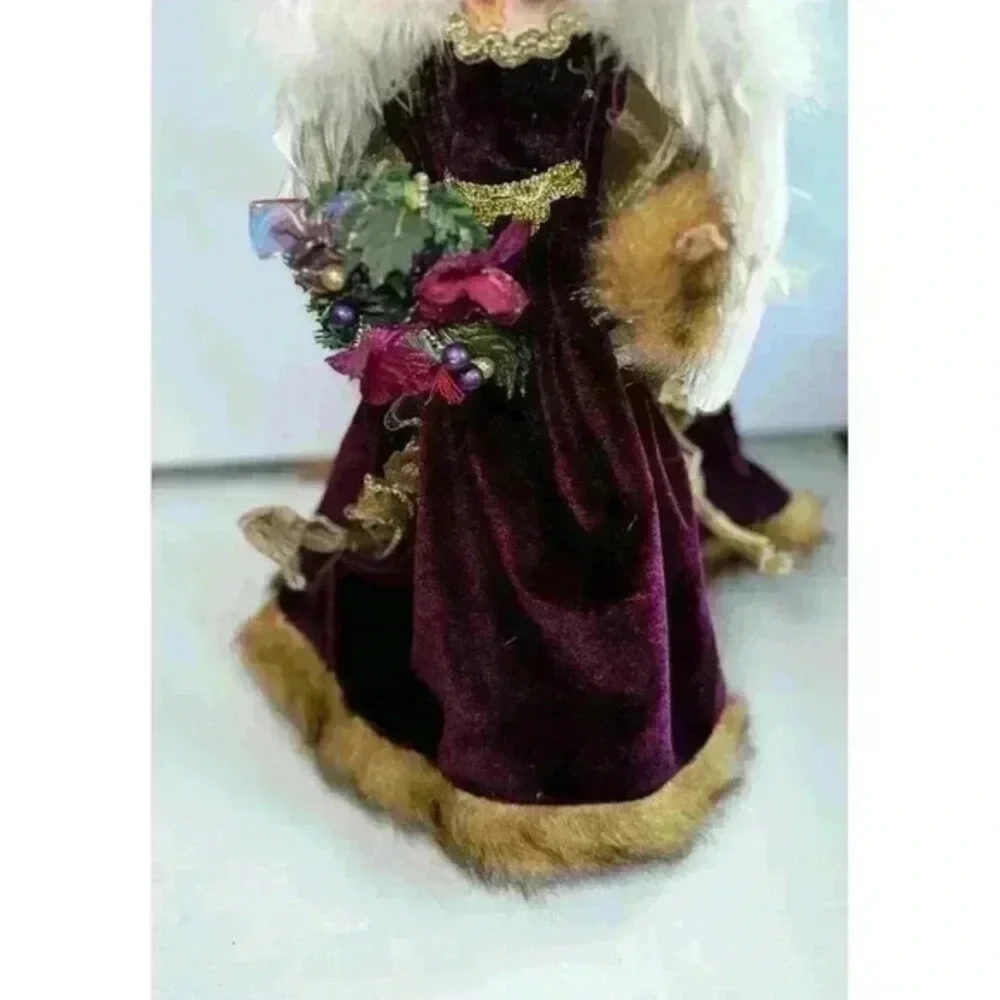 Vintage Christmas Angel Tree Topper 16